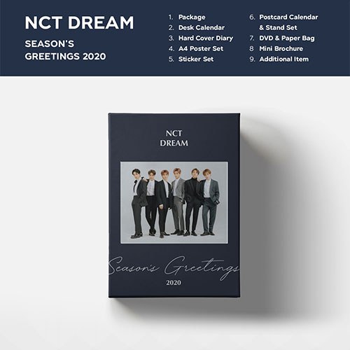 [특전] NCT DREAM(엔시티 드림) - 2020 시즌 그리팅 (2020 NCT DREAM SEASON'S GREETINGS)