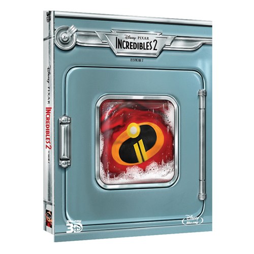 인크레더블 2 (Incredibles 2, 2018) 2D & BONUS & 3D 콤보 Blu-Ray [3 DISC]