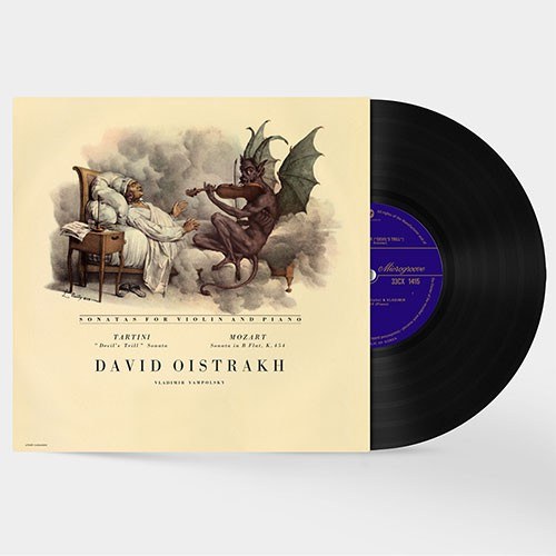 David Oistrakh (다비드 오이스트라흐) - 타르티니: “악마의 트릴” 소나타 & 모차르트: 바이올린 소나타 K.454 [180g LP]