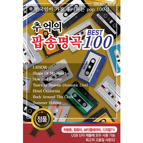 추억의 팝송명곡 BEST100 (USB) 