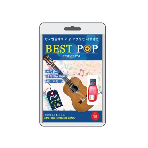 한국인들에게 가장 오랫동안 사랑받은 BEST POP  (USB) 
