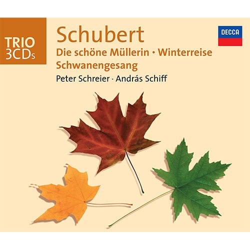 Peter Schreier & Andras Schiff (페터 슈라이어 & 안드라스 쉬프) - 슈베르트 연가곡집 (3CD)