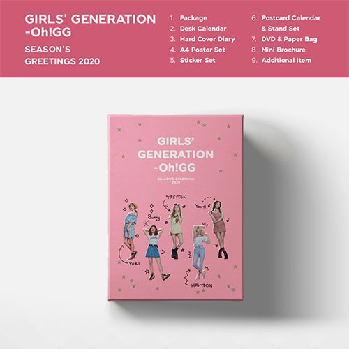 [특전] 소녀시대 Oh!GG - 2020 시즌 그리팅 (2020 GIRLS' GENERATION-Oh!GG SEASON'S GREETINGS)