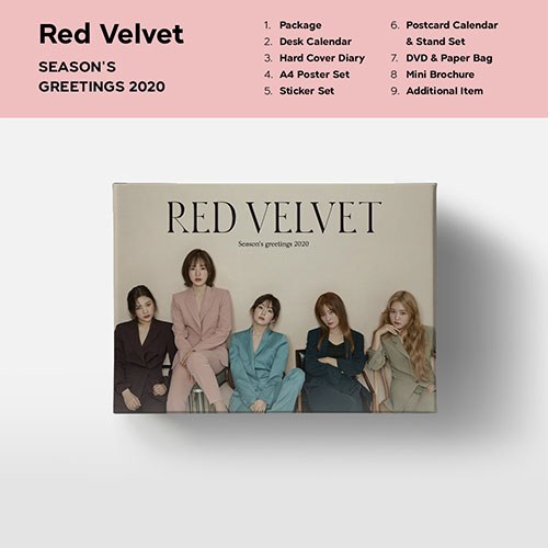 [특전] 레드벨벳 (Red Velvet) - 2020 시즌 그리팅 (2020 Red Velvet SEASON'S GREETINGS)