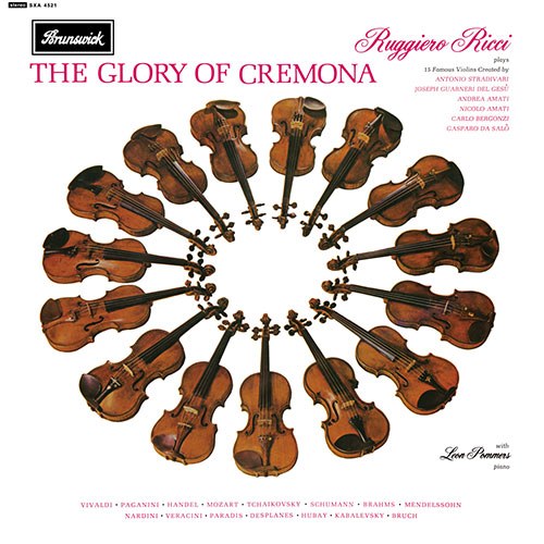 RUGGIERO RICCI (루지에로 리치) - The Glory of Cremona (LP)