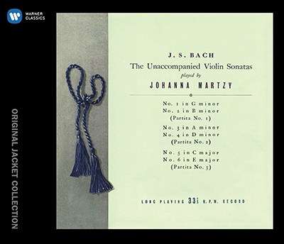 Johanna Martzy(요한나 마르치) - Bach: Sonatas & Partitas (바흐: 무반주 바이올린을 위한 소나타와 파르티타) (2CD)