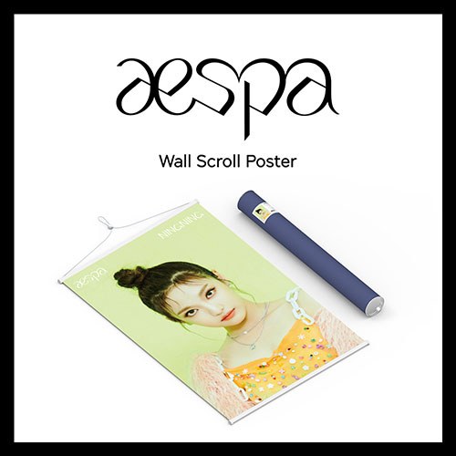 aespa - Wall Scroll Poster (닝닝 ver) [주문제작 한정판]