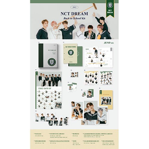 NCT DREAM (엔시티 드림) - 2021 Back to School Kit [RENJUN Ver.]