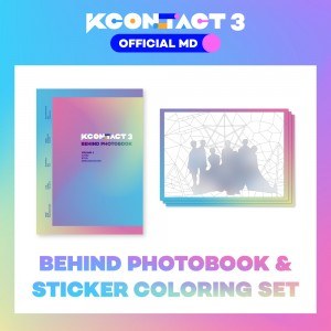 KCON:TACT3 OFFICIAL MD  [BEHIND PHOTOBOOK & STICKER COLORING SET]