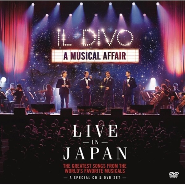Il Divo(일 디보) - A Musical Affair : Live In Japan (CD+DVD 동경 무도관 라이브 실황)