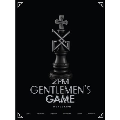 [한정] 2PM(투피엠) - GENTELMEN’S GAME MONOGRAPH<br>[150p 메이킹북 + 포토 포스트카드 6개]