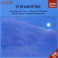 Borodin Quartet, Mstislav Rostropovich(로스트로포비치)(cello) - Tchaikovsky : String Quartets 1, 2 & 3, Souveni de Florence(차이코프스키 : 현악 사중주 1-3번, 플로렌스의 추억)[2Disc]