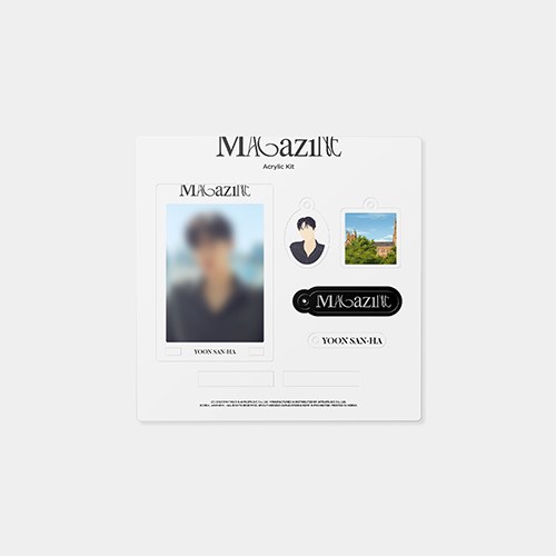 윤산하 (ASTRO) - YOON SAN-HA 2022 OFFICIAL PHOTO BOOK [MAGAZINE] MD / 아크릴 키트 (ACRYLIC KIT)