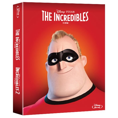 인크레더블1+2 2-무비 컬렉션 (Incredibles 1+2 2-MOVIE COLLECTION) BLU-RAY [3 DISC]