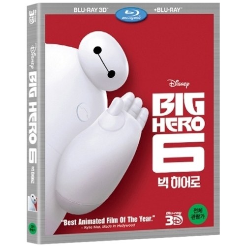 빅 히어로 (BIG HERO 6,2014) [2D+3D BLU-RAY]