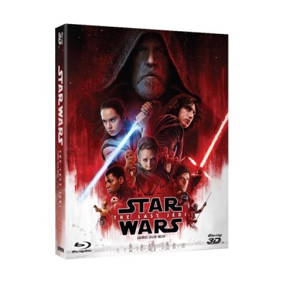 스타워즈 : 라스트 제다이 (STAR WARS : THE LAST JEDI) 2D+3D COMBO Blu-ray [3 DISC]