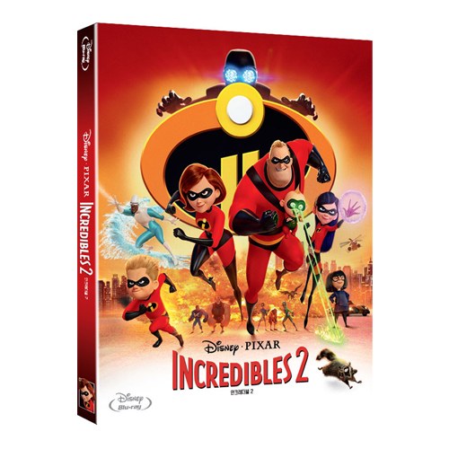 인크레더블 2 (Incredibles 2, 2018) Blu-Ray [2 DISC]