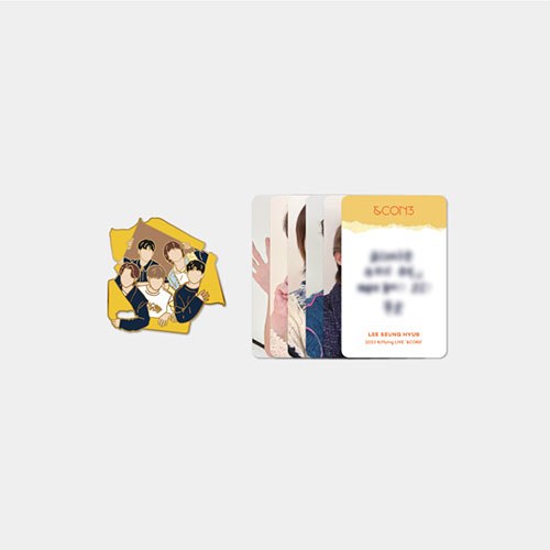 엔플라잉 (N.Flying) - LIVE &CON3 OFFICIAL MD / 배지 & 메시지 카드 세트 (BADGE & MESSAGE CARD SET)