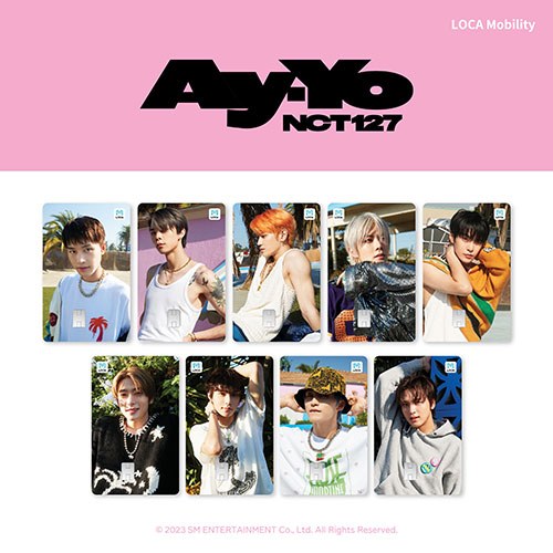 NCT 127(엔시티 127) - 로카M교통카드 [MARK]_Ay-Yo