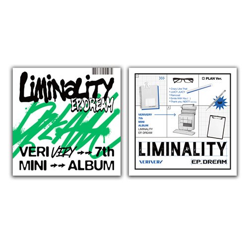 [세트/앨범2종] 베리베리 (VERIVERY) - 미니7집 [Liminality - EP.DREAM]
