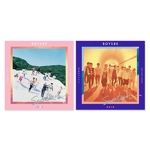 [세트/앨범2종] 세븐틴 (SEVENTEEN) - 미니2집 [BOYS BE] (재발매)