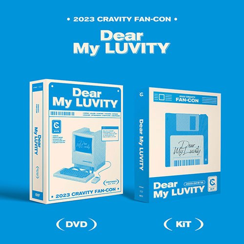 [세트/DVD+KiT VIDEO] CRAVITY (크래비티) - 2023 CRAVITY FAN CON [Dear My LUVITY]