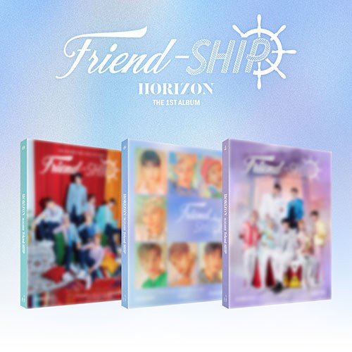[세트/앨범3종] 호라이즌 (HORI7ON) - THE 1ST ALBUM [Friend-SHIP]