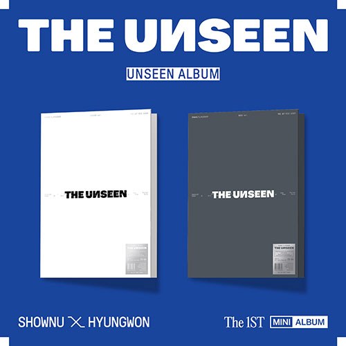 [세트/앨범2종] 셔누 X 형원 - 미니1집 [THE UNSEEN] UNSEEN ALBUM (한정반)