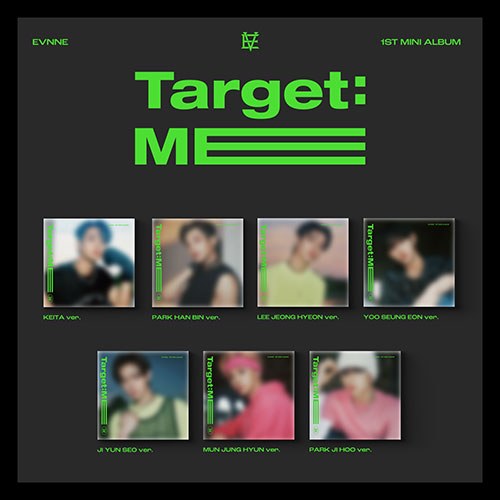 [세트/앨범7종] 이븐 (EVNNE) - 미니1집 [Target: ME] (Digipack ver.)