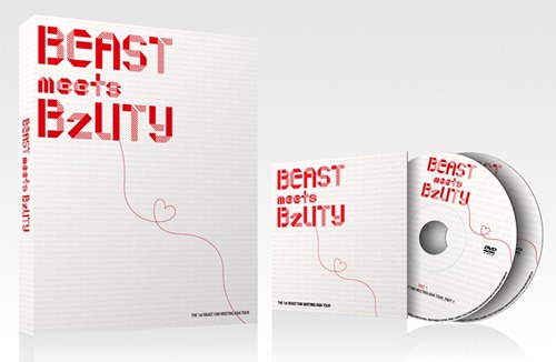 비스트 (Beast) - 1st 아시아 팬미팅 투어 메이킹북 + DVD (초회한정판)