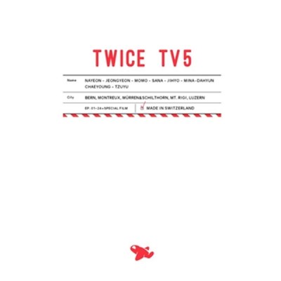 트와이스(TWICE) - TWICE TV5 : TWICE in SWITZERLAND DVD
