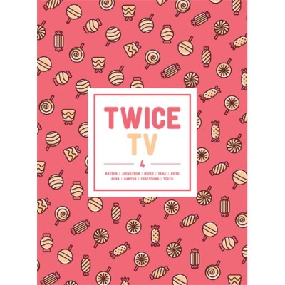 트와이스(TWICE) - TWICE TV4 (한정판) [3DISC + 화보집72P + 랜덤포토엽서 1종]