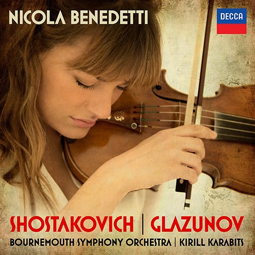 NICOLA BENEDETTI (니콜라 베네데티) - SHOSTAKOVICH / GLAZUNOV (쇼스타코비치/글라주노프)