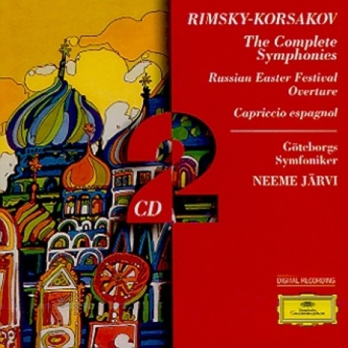 Rimsky-Korsakov (림스키-코르사코프) - The 3 Symphony, Russian Easter Festival Overture, Op.36, Capriccio Espagnol, Op.34 (교향곡 전집, 러시아 부활절 서곡, 스페인 기상곡) (2CD)