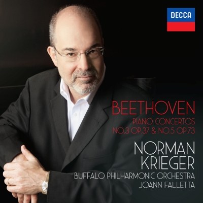 Norman Krieger (노먼 크리거) -  BEETHOVEN : PIANO CONCERTOS NO.3 OP.37 & NO.5 OP.73<br>(베토벤 피아노 협주곡 3번 & 5번 황제)