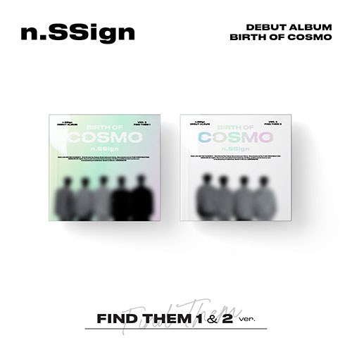 [세트/앨범2종] n.SSign (엔싸인) - DEBUT ALBUM [BIRTH OF COSMO] (FIND THEM 1 / FIND THEM 2 Ver.)