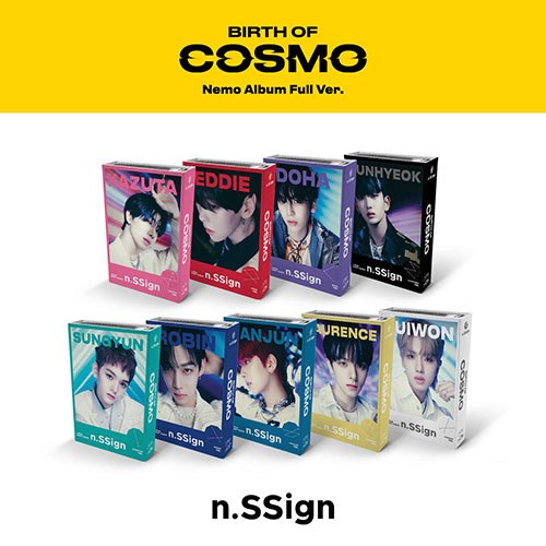 n.SSign (엔싸인) - DEBUT ALBUM [BIRTH OF COSMO] (Nemo Album Full Ver. 한정반)