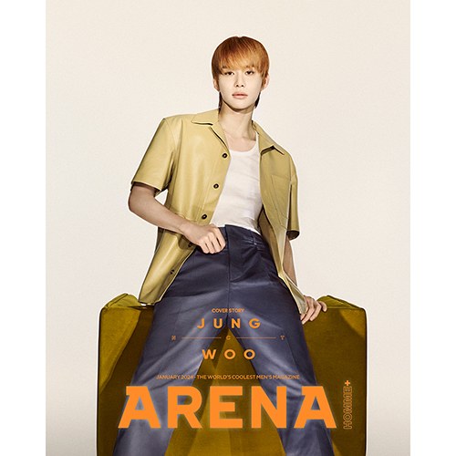 ARENA HOMME+ 아레나 옴므 플러스 2024년 1월호 (표지 NCT 정우 : A형)