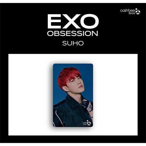 엑소(EXO) - 캐시비 교통카드 (수호 EXO ver.)