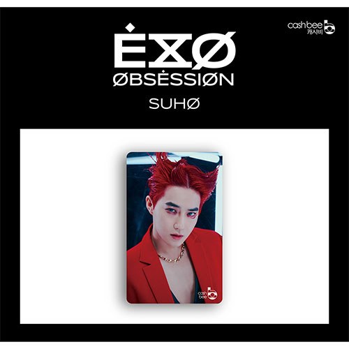 엑소(EXO) - 캐시비 교통카드 (수호 X-EXO ver.)