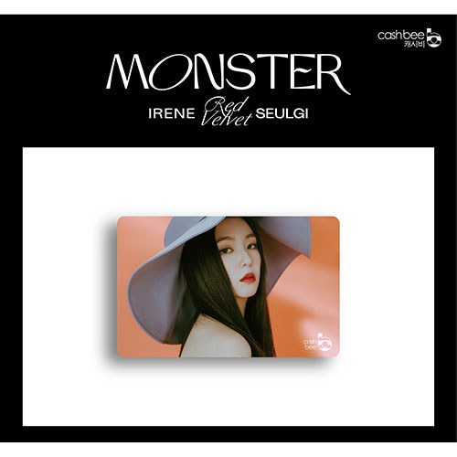 레드벨벳-아이린&슬기 (Red Velvet - IRENE & SEULGI) - Monster 캐시비 교통카드 (아이린 ver.)