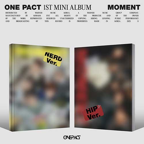 [세트/앨범2종] 원팩트 (ONE PACT) - 미니1집 [Moment]