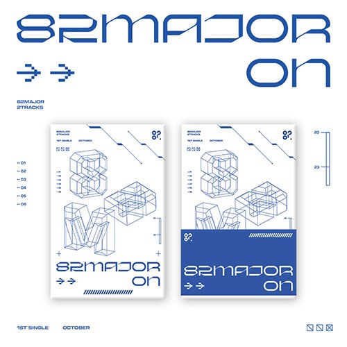 82MAJOR (82메이저) - 1st SINGLE ALBUM [ON] (POCA Ver.)