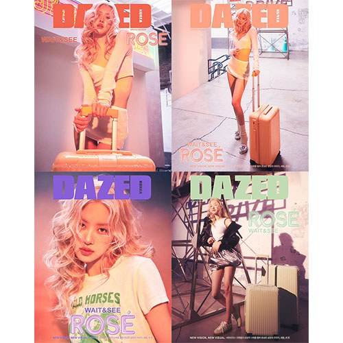 [세트/4종] 데이즈드 24년 스프링에디션 (Dazed Spring Edition) (표지 : 로제)