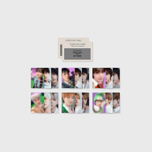 NCT DREAM (엔시티 드림) - 2024 NCT DREAM 'THE DREAM SHOW 3' 공연 MD / FORTUNE SCRATCH CARD