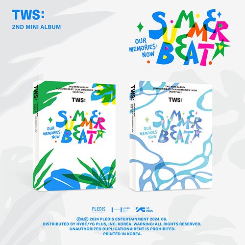 [럭키드로우][세트/앨범2종] 투어스 (TWS) - 2nd Mini Album [SUMMER BEAT!]