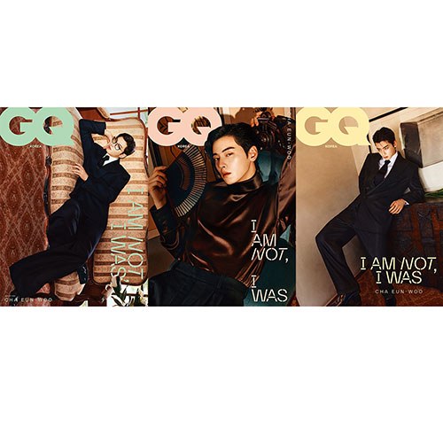 [세트/3종] 지큐 코리아 (GQ Korea) - 2024년 8월호 표지: 차은우