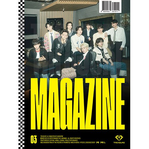 트레저 (TREASURE) - 3rd ANNIVERSARY MAGAZINE