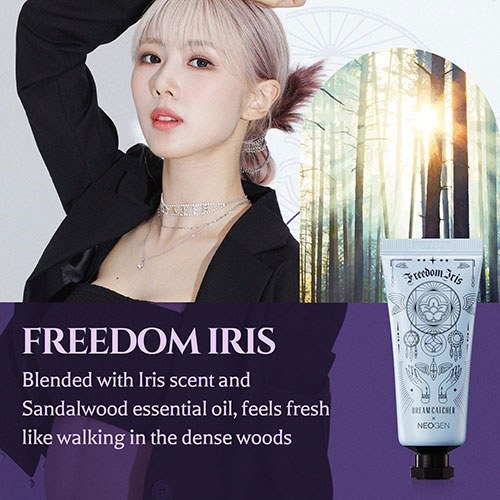 DREAM CATCHER (드림캐쳐) - 네오젠 캐치유어 프리덤아이리스 퍼퓸핸드크림(40ml) (FREEDOM IRIS)