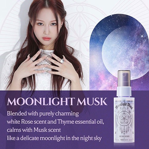 DREAM CATCHER (드림캐쳐) - 네오젠 캐치유어 문라이트머스크 바디미스트(50ml) (MOONLIGHT MUSK)